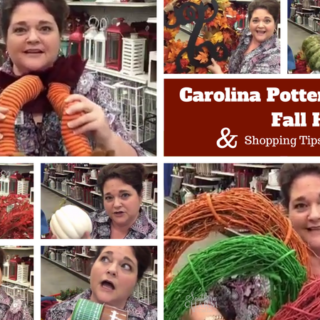 My Carolina Pottery Fall Haul & Shopping for Supplies by www.southerncharmwreaths.com/blog