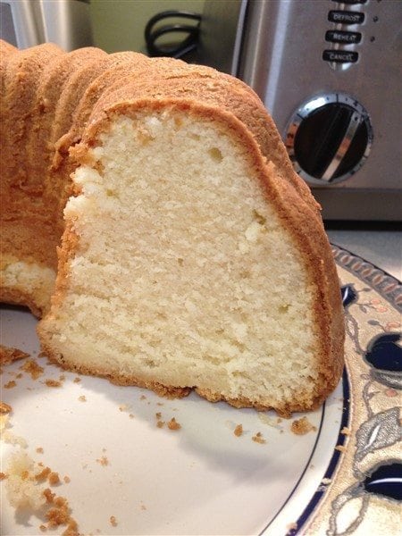 Southern Buttery Pound Cake Recipe