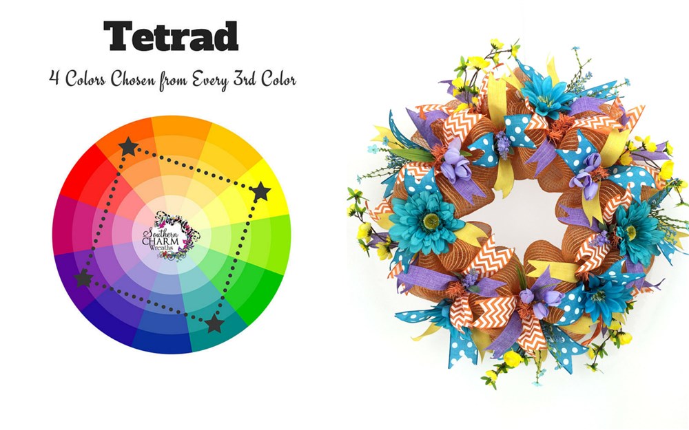 Wreath making - how to choose colors