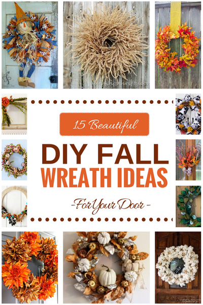 15 Beautiful DIY Fall Wreath Ideas by www.southerncharmwreaths.com