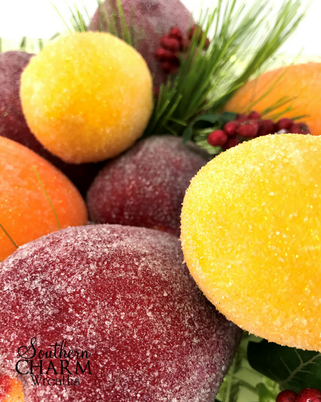 How to Make Faux Sugared Fruit