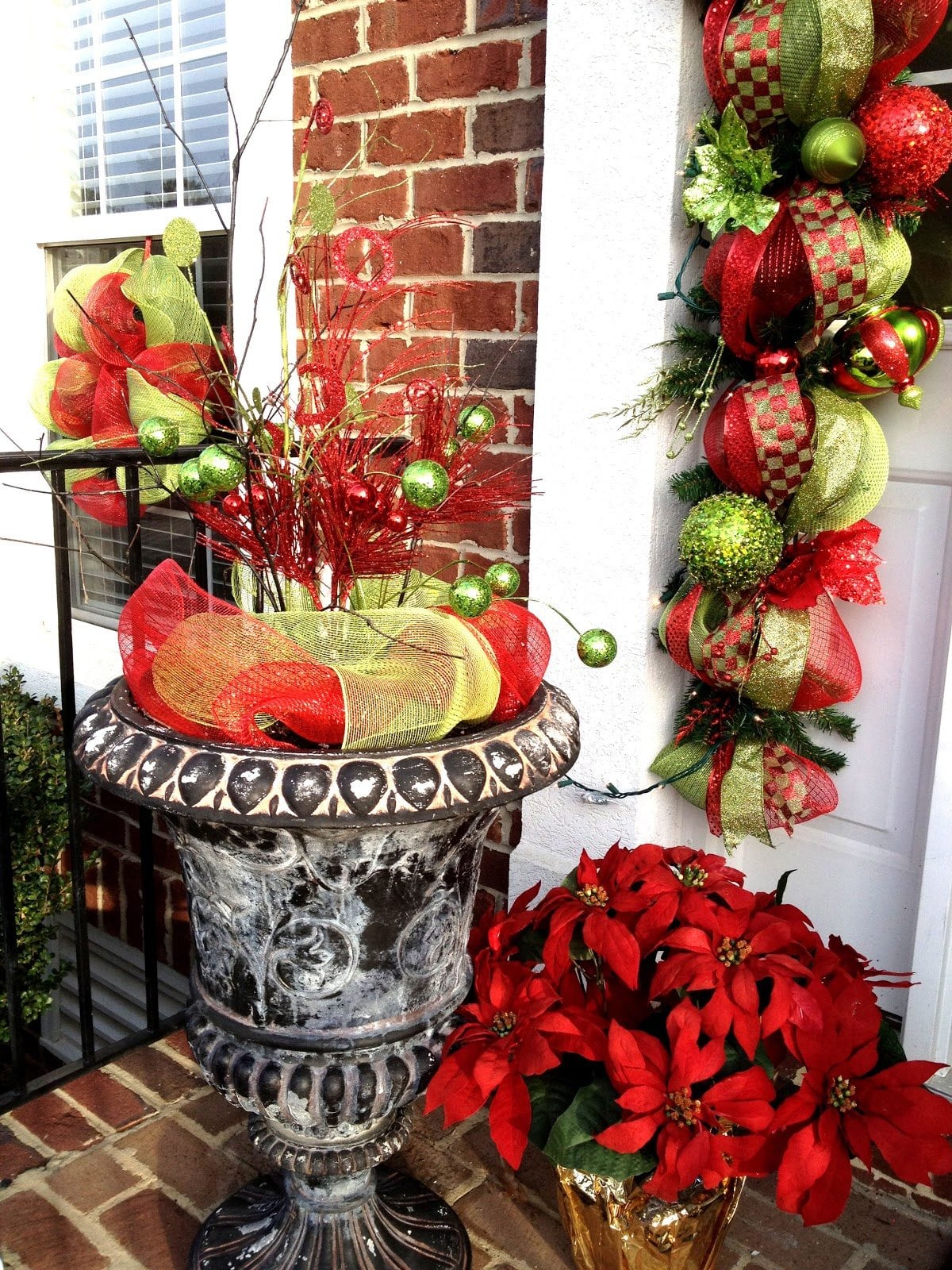 Deco Mesh Christmas home by Southern Charm Wreaths
