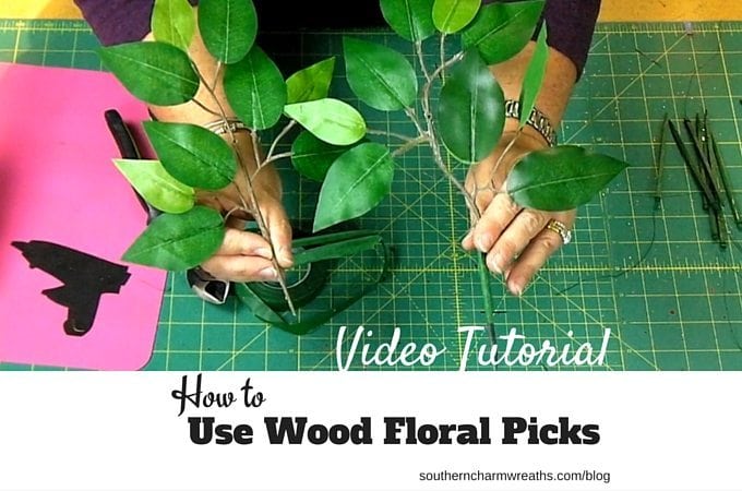 how-to-use-wood-floral-picks-in-wreaths