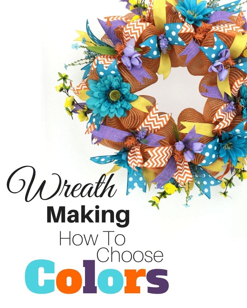 Wreath Making How to Choose Colors by Southern Charm Wreaths
