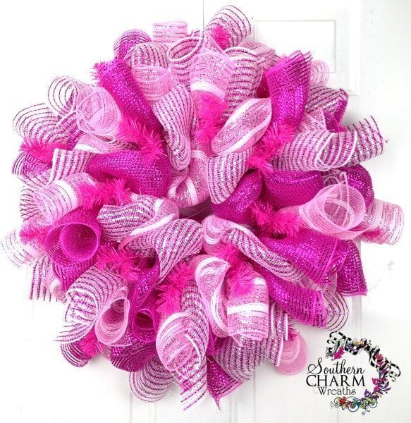 deco-mesh-curly-loops-1(583 x 600) | Southern Charm Wreaths