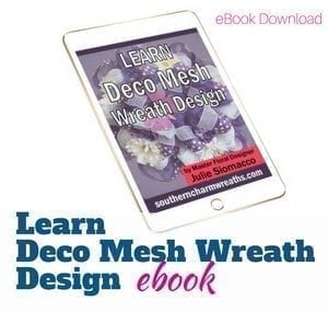 How to Make Deco Mesh Wreaths