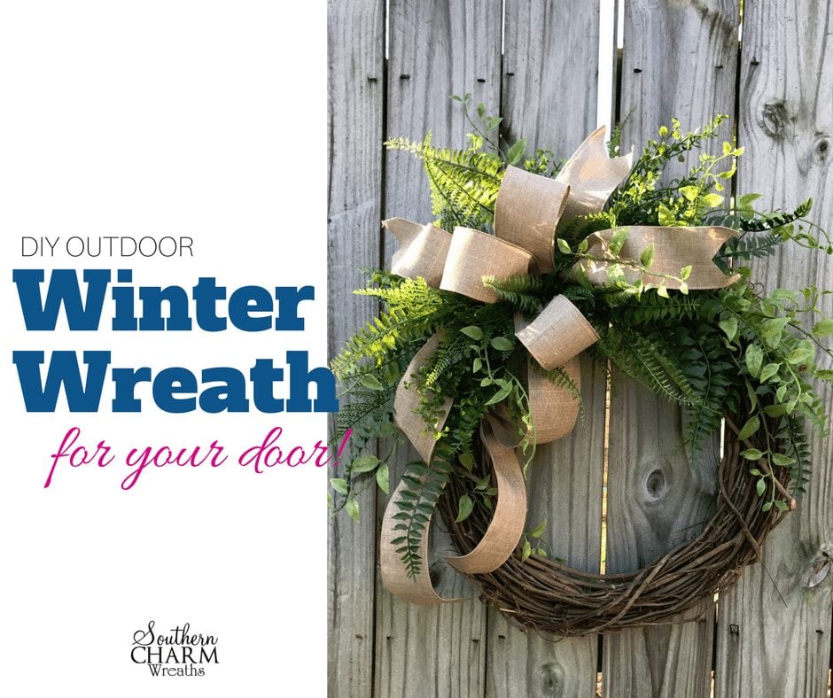 DIYoutdoorwinterwreathforyourdoorfb Southern Charm Wreaths