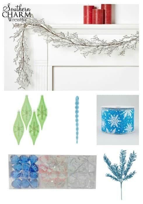 Crystals will be a big 2017 Christmas Decor Trends. See other trends by Southern Charm Wreaths
