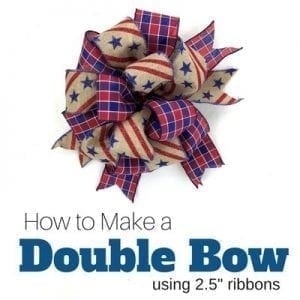 How-To-Make-A-Double-Ribbon-Bow