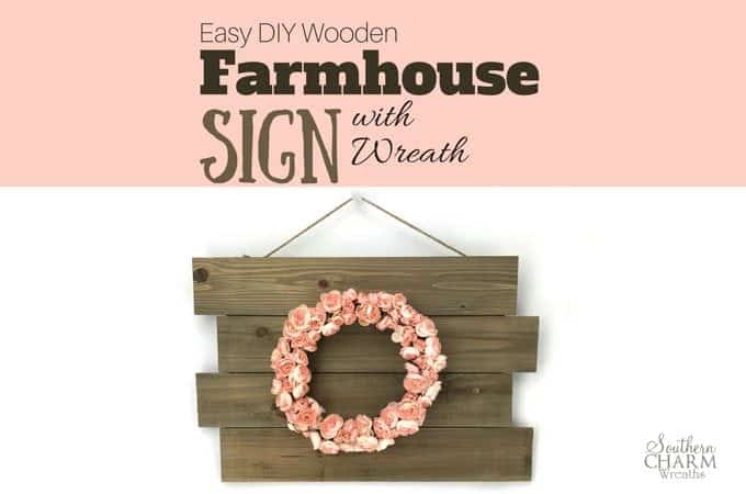 DIY Wooden Farmhouse Sign