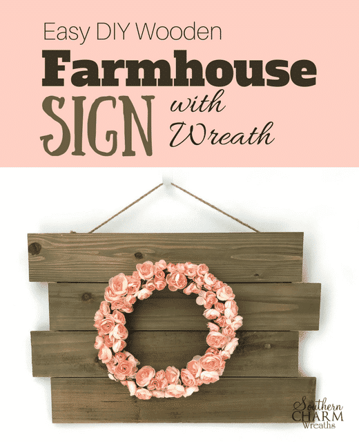 DIY Wooden Farmhouse Sign