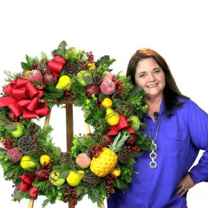 Step by Step how to make a popular Williamsburg Christmas Wreath Tutorial by Southern Charm Wreaths