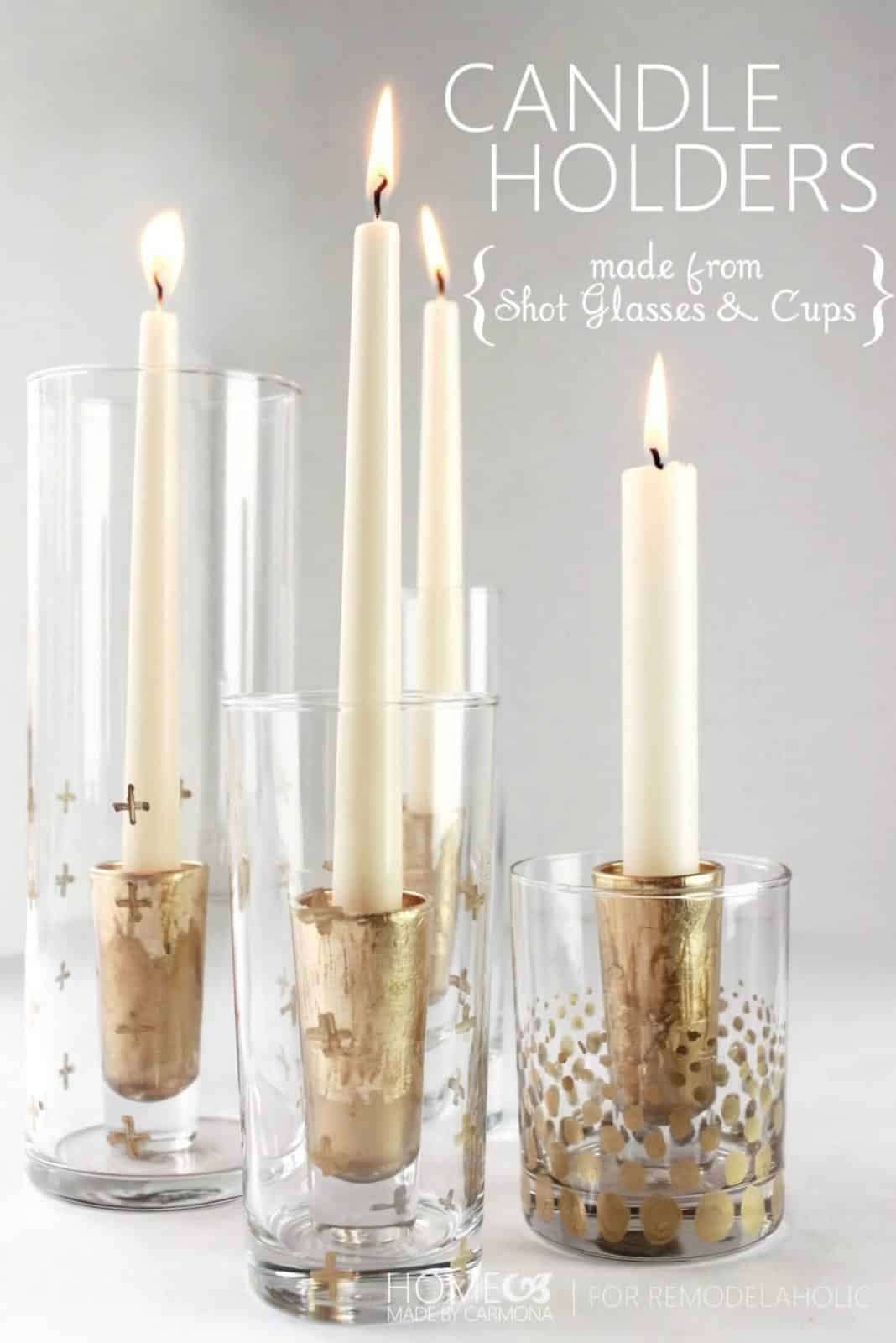 20 Crafty DIY Candle Holder Ideas to Warm Up Your Home