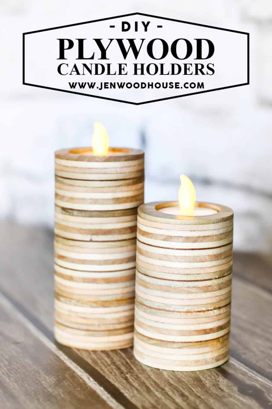 20 Crafty DIY Candle Holder Ideas to Warm Up Your Home