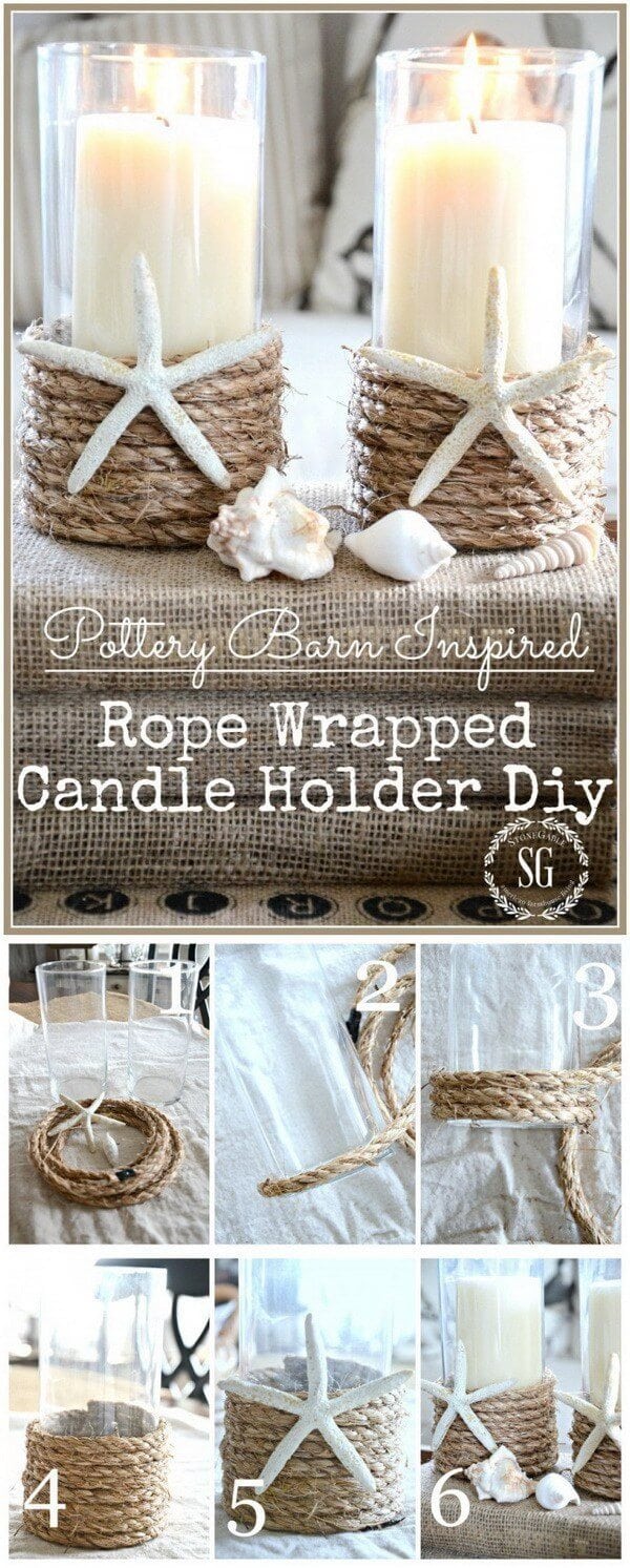 20 Crafty DIY Candle Holder Ideas to Warm Up Your Home