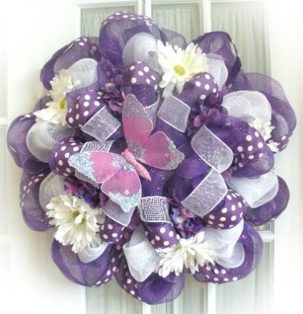 mesh wreaths for sale