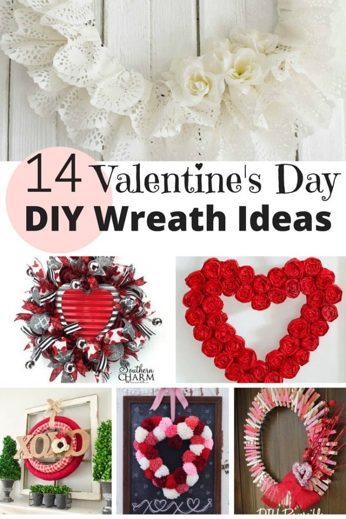 14 Valentine's Day DIY Wreath Ideas - Southern Charm Wreaths