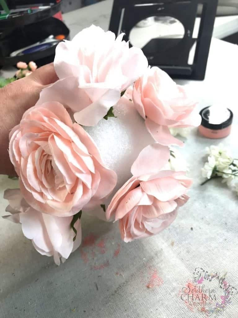 Simple Spring Candlestick Topper Southern Charm Wreaths