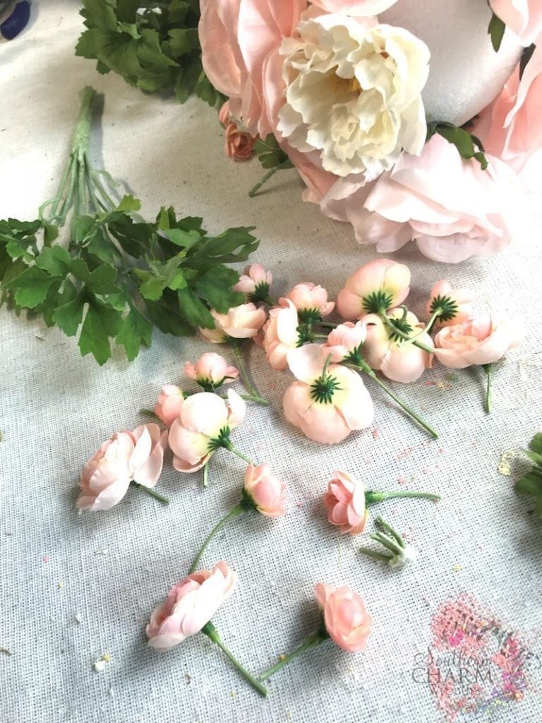 Simple Spring Candlestick Topper Southern Charm Wreaths