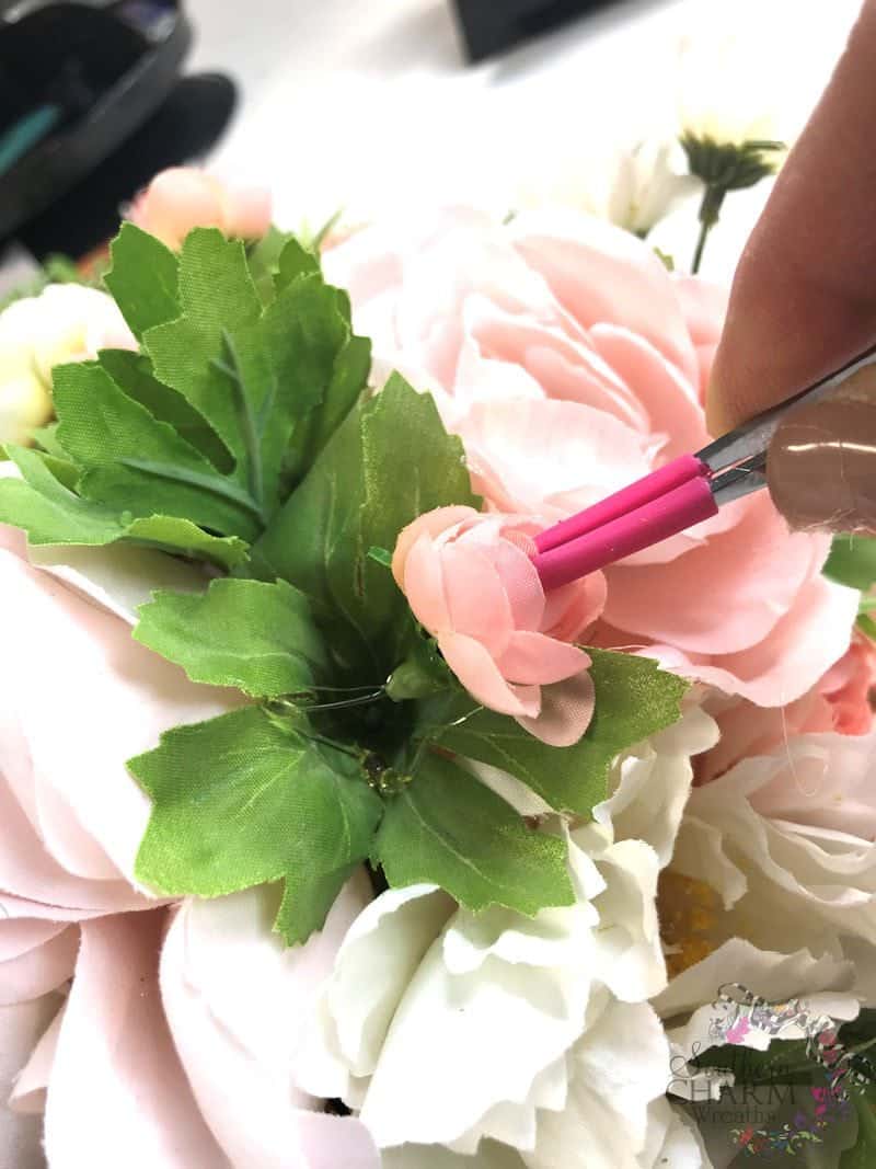 DIY Simple Spring Candlestick Topper