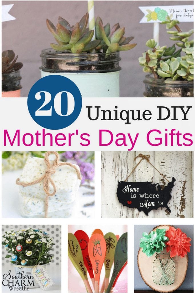 diy presents for mothers day