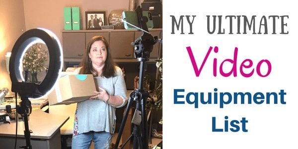 Ultimate Facebook Live Video Equipment List by Southern Charm Wreaths