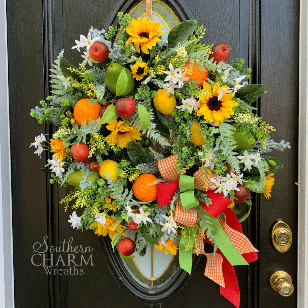 [WOTMC] Summer Fruit Wreath - Southern Charm Wreaths