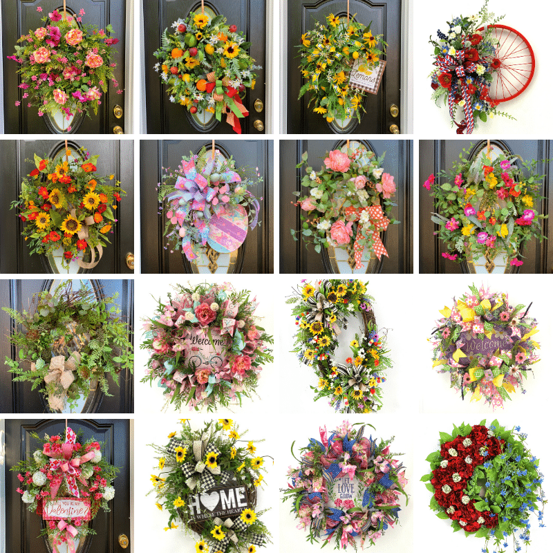 Wreath of the month club tutorials (2) Learn how to make wreaths by professional wreath maker and start a wreath business.