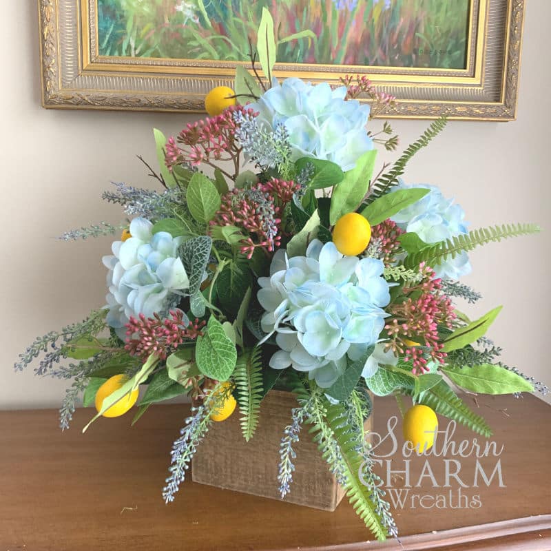 How to Foam and Moss a Container for Silk Flower Arrangements - Southern  Charm Wreaths