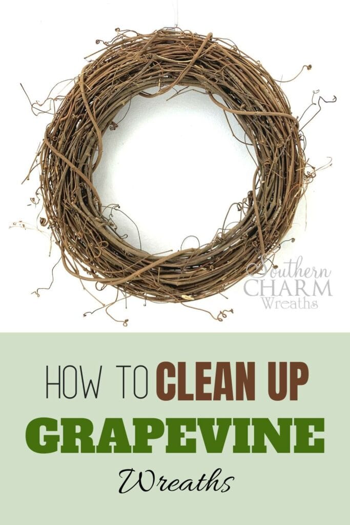 How to Clean Up Grapevine wreaths