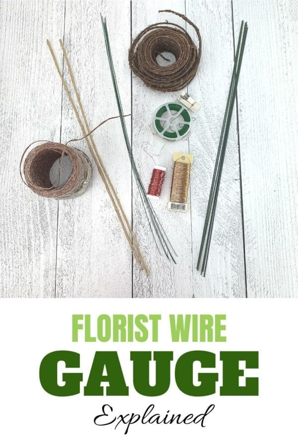 Florist Wire Gauge Explained Southern Charm Wreaths