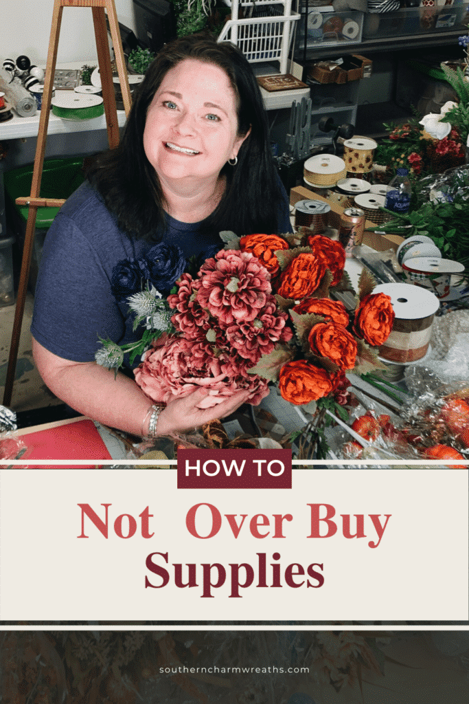 How Not To Overbuy Wreath Supplies - Julie Sciomacco