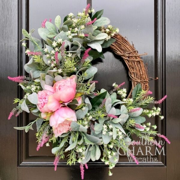 How to Make a Lambs Ear Wreath for Spring Southern Charm Wreaths