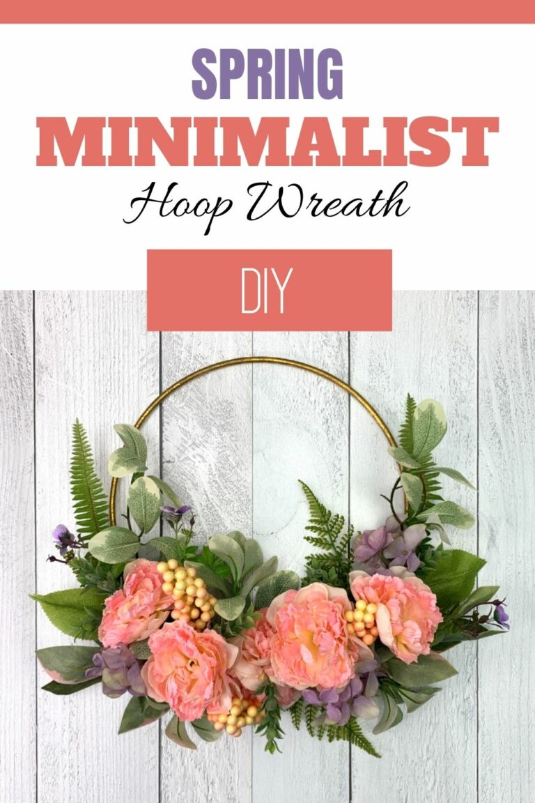 How to Make a Spring Hoop Wreath - Southern Charm Wreaths