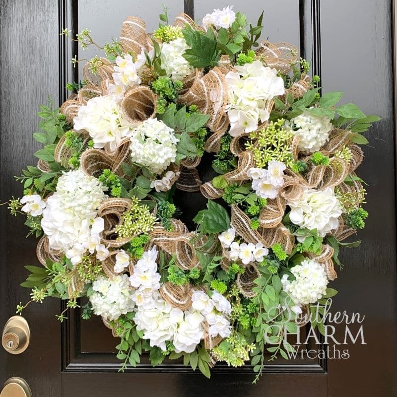 DIY Year-Round Elegant Wreath - Southern Charm Wreaths