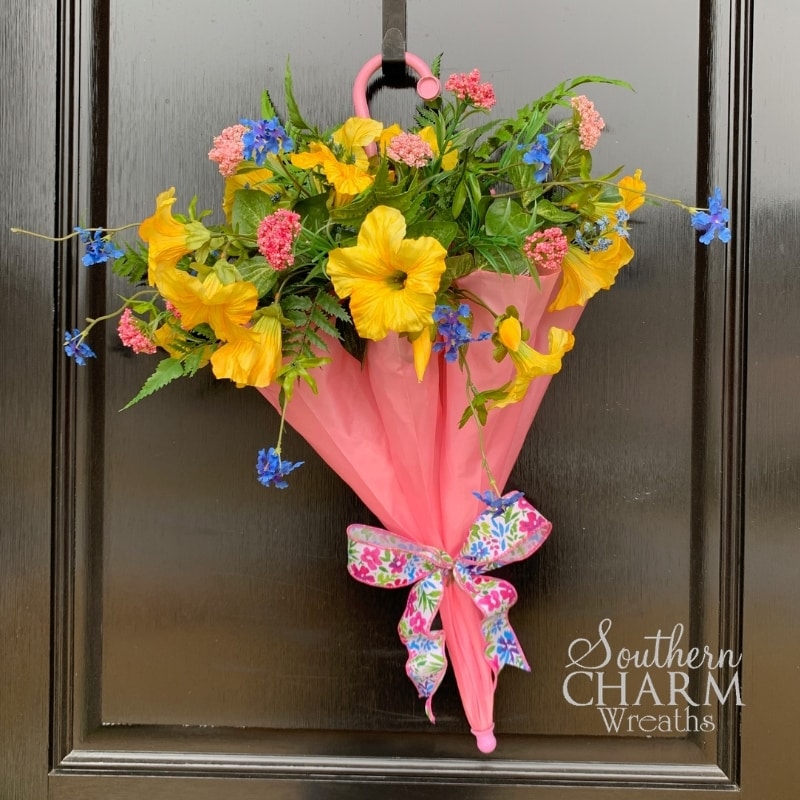 Blog - Spring Umbrella Wreath