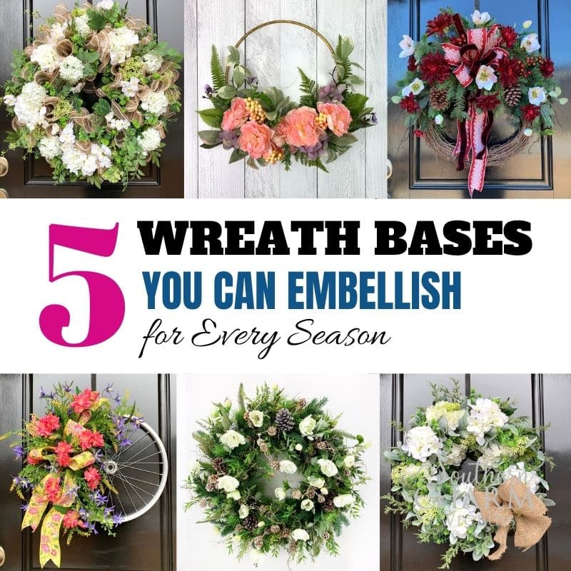 How to Use Wood Floral Picks in Wreaths