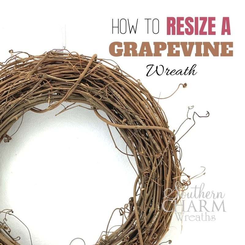 How to Resize a Grapevine Wreath