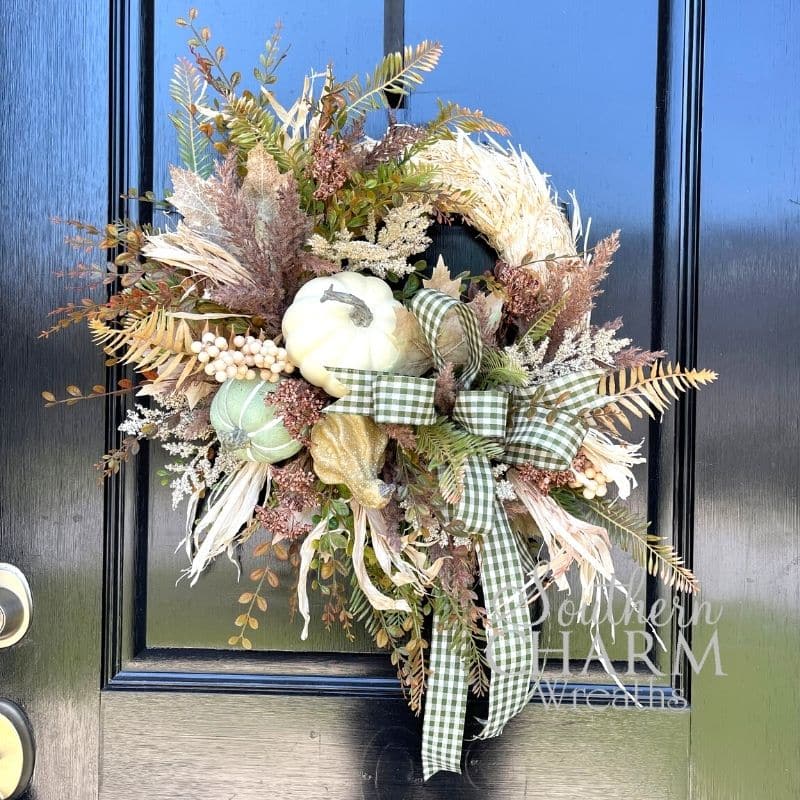 DIY Year-Round Elegant Wreath - Southern Charm Wreaths