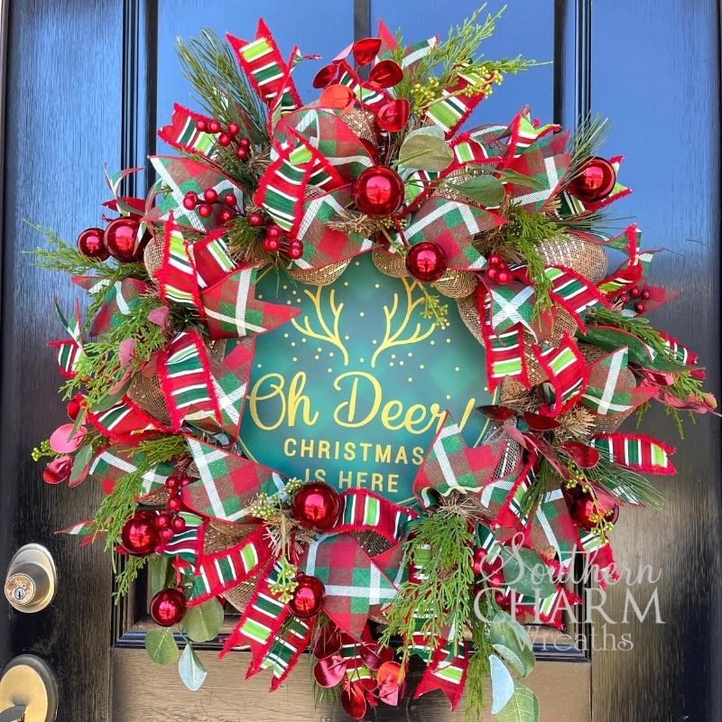 Blog - Oh Deer Christmas Wreath