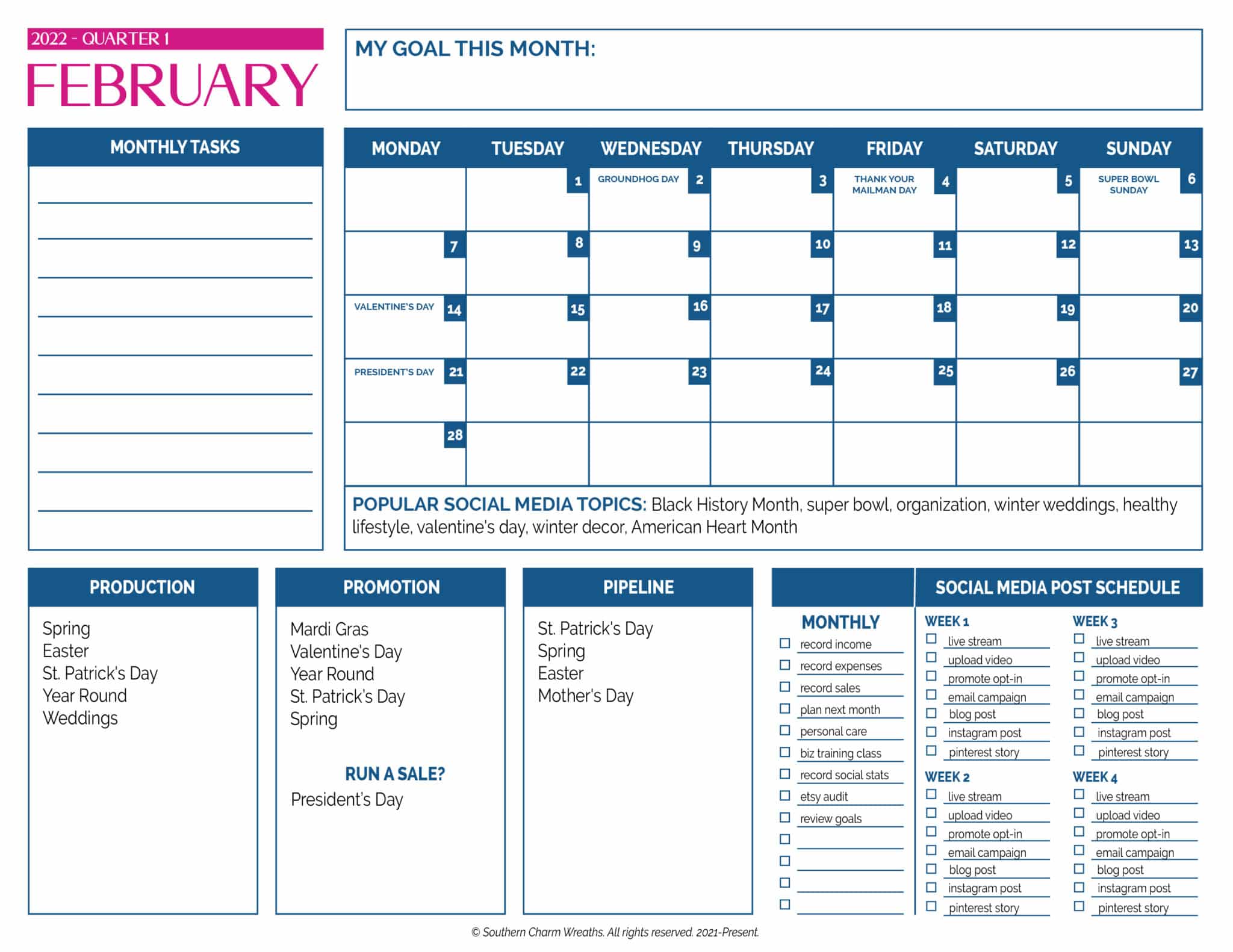 SCW_MonthlyPlanner_February2022_February