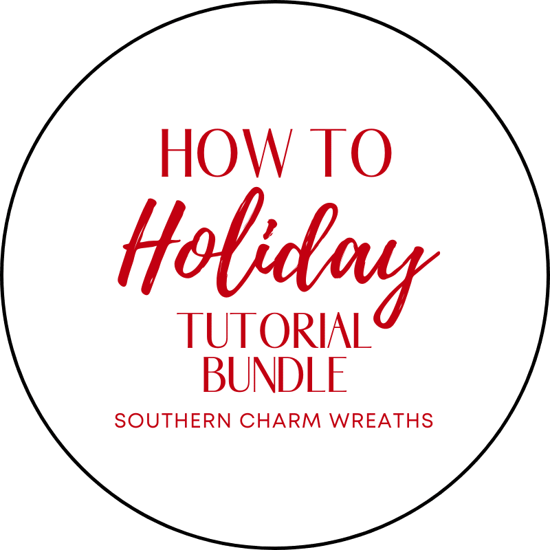 how to holiday tutorial bundle button