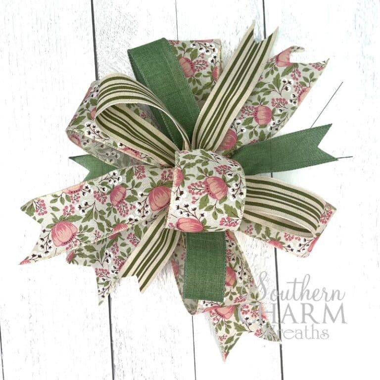 Opt In FREE How to Spring Three Ribbon Bow Southern Charm Wreaths