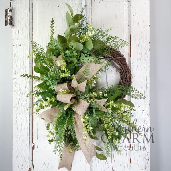 FREE Wreath Makers Guide to Greenery Southern Charm Wreaths