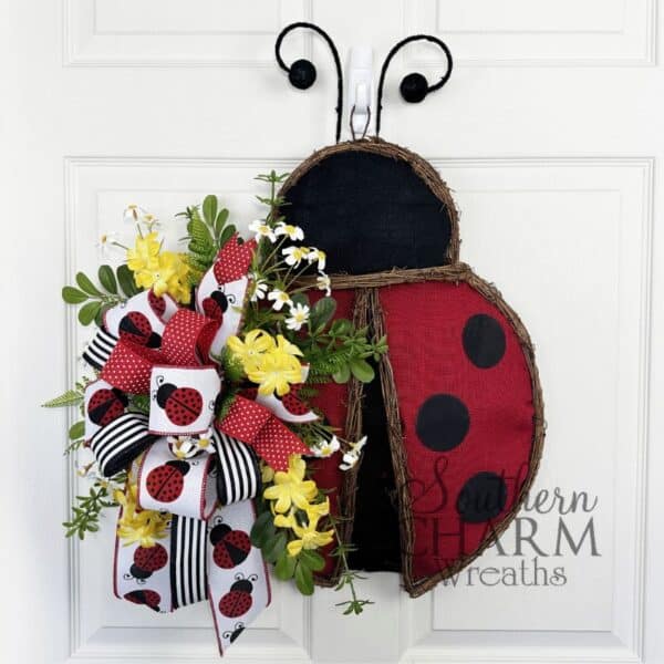 [WOTMC] Ladybug Door Hanger - Southern Charm Wreaths