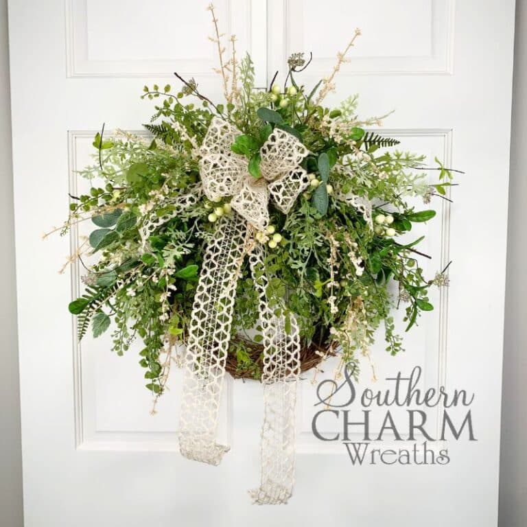 [WOTMC] All Greenery Grapevine Wreath Southern Charm Wreaths