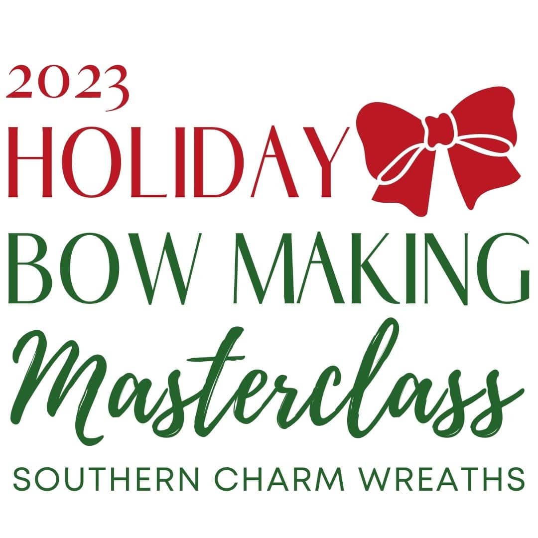 2023 holiday bow making masterclass