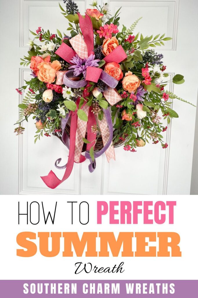 How to: Perfect Summer Wreath pin