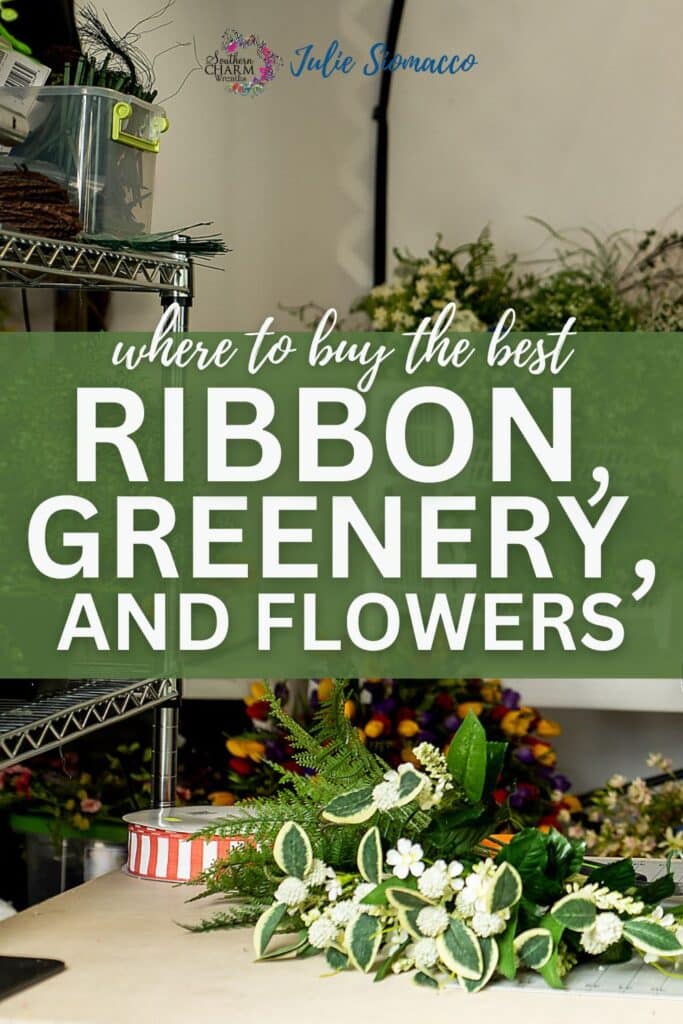 Where to find the best greenery, ribbon, and flowers