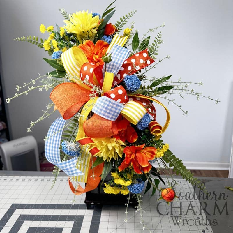 Summer Cosmos Lantern Topper